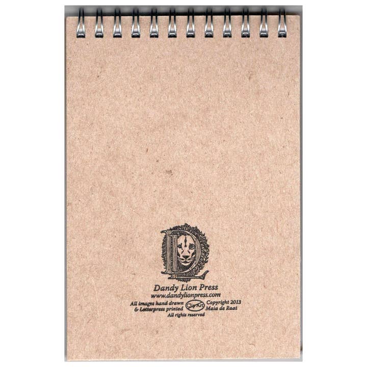 Dandy Lion Press - Wholesale Notebook - Capybara Notebook1