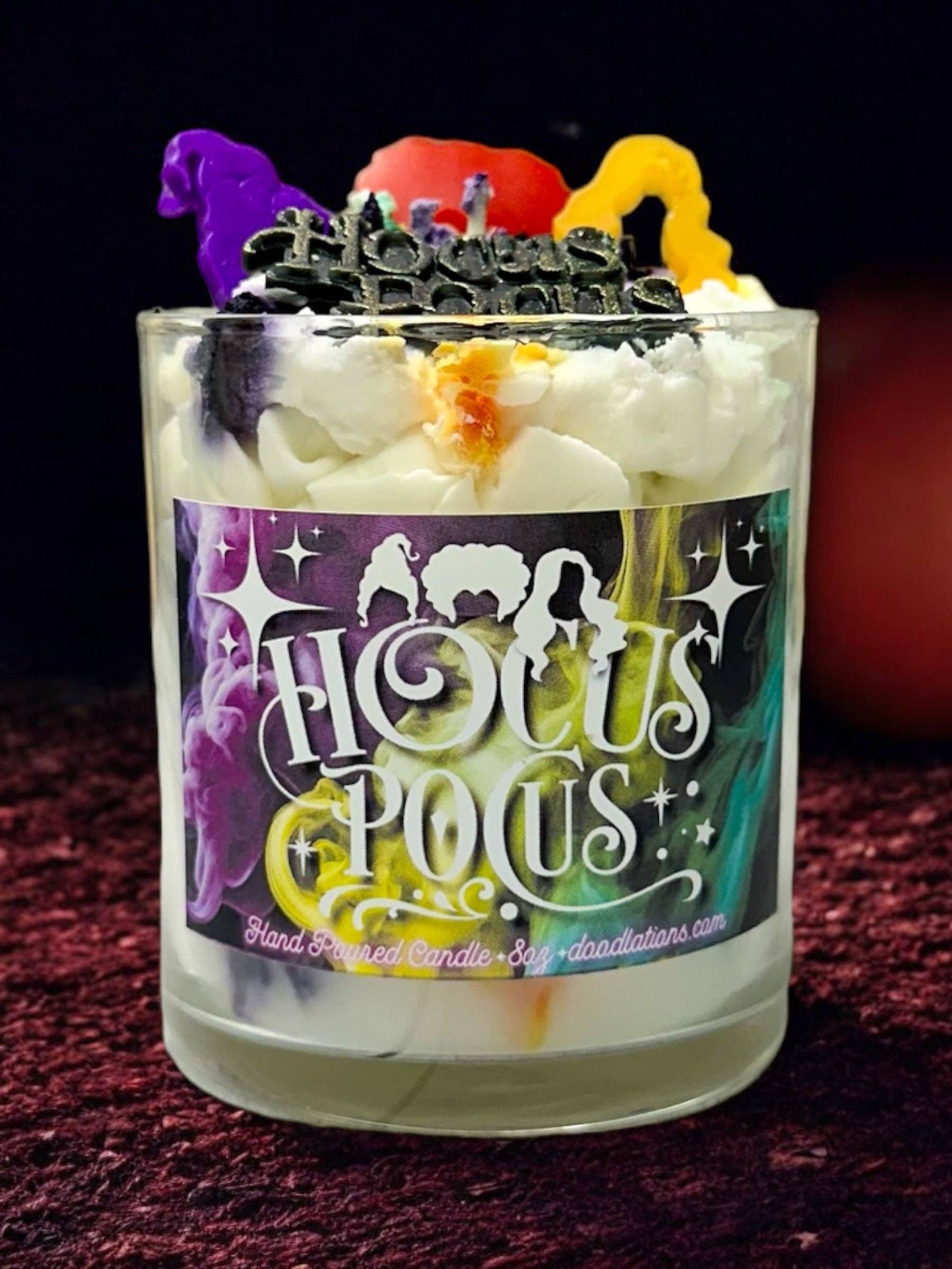 Doodlations - Wholesale Jar/Filled Candle - Hocus Pocus Candle