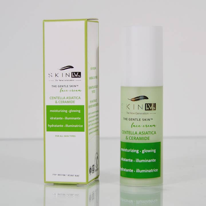 Crema facial vegana hidratante e iluminadora, 30 ml para venta al por mayor de SKIN IV