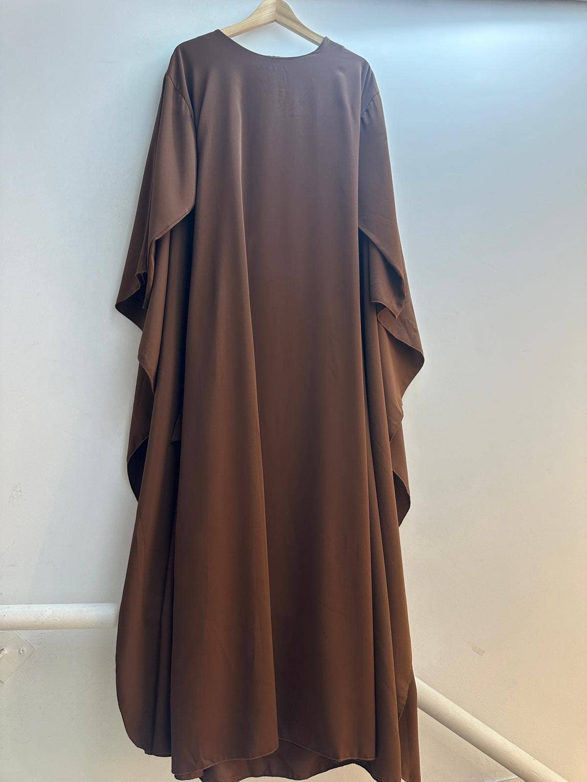 LORIANE - Wholesale Dress - Women's - 10315 Long muslim dress with belt, plain one size12