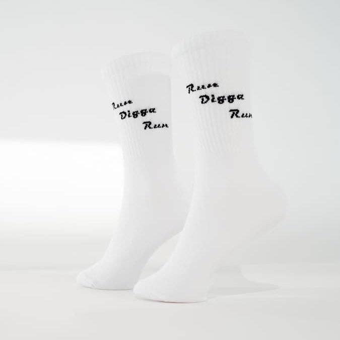 arrel - responsible apparel - Vendita all'ingrosso Calzini - Unisex - Calzini Run Digga Run con scritta2