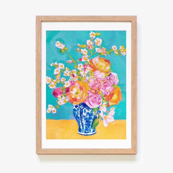 Lámina artística Bright Summer Blooms para venta al por mayor de Julia Ockert