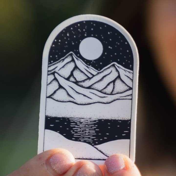 Arch Mountains - Sticker for wholesale by Keebee Studios