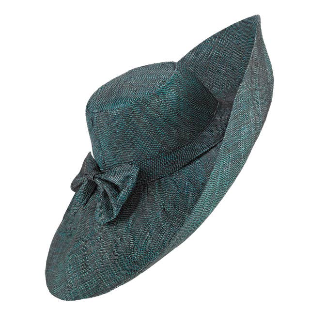 Handgeweven strohoed van natuurlijk raffia voor dames, ES3404 voor wholesale door Be You Fashion