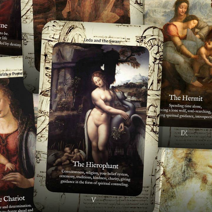 Ibiza Tarot USA - Wholesale Tarot Cards - Leonardo Da Vinci Tarot - Major Arcana4