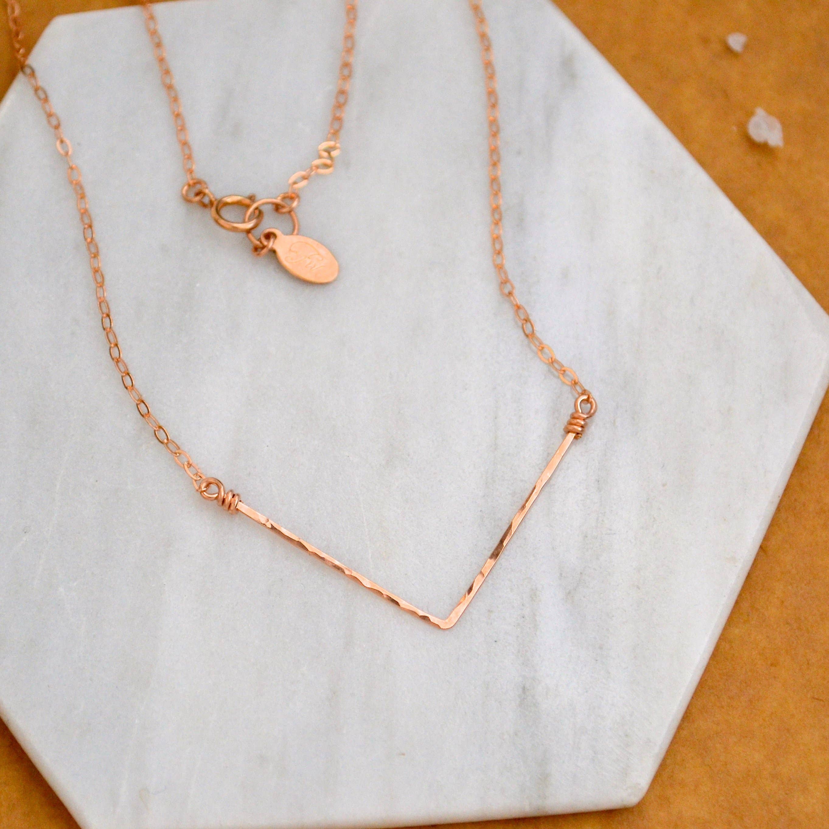 Foamy Wader - Vente Colliers à pendentif - Collier Chevron - Collier pendentif chevron v chatoyant1