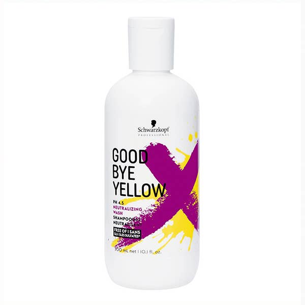 SUBLIME BEAUTY WHOLESALER SL - Wholesale Hair Shampoo - Schwarzkopf Good Bye Yellow Shampoo 300 Ml