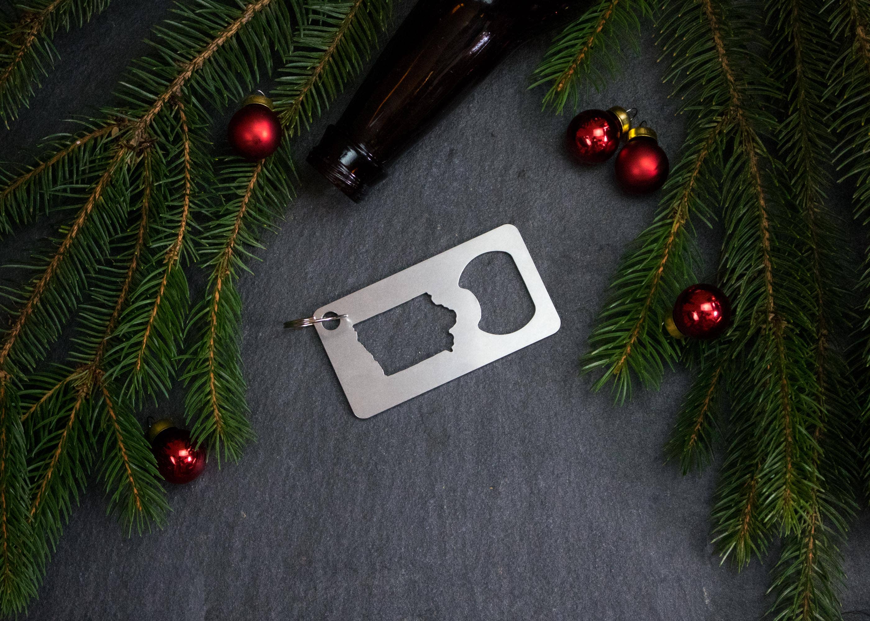 Iron Maid Art - Wholesale Bottle/Wine Opener - Iowa State Stainless Steel Beer Bottle Opener Gift5