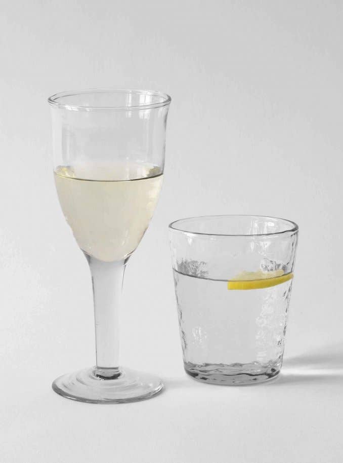 Tell Me More - Wholesale Drinking Glass/Cup - Galette drinking glass - clear1