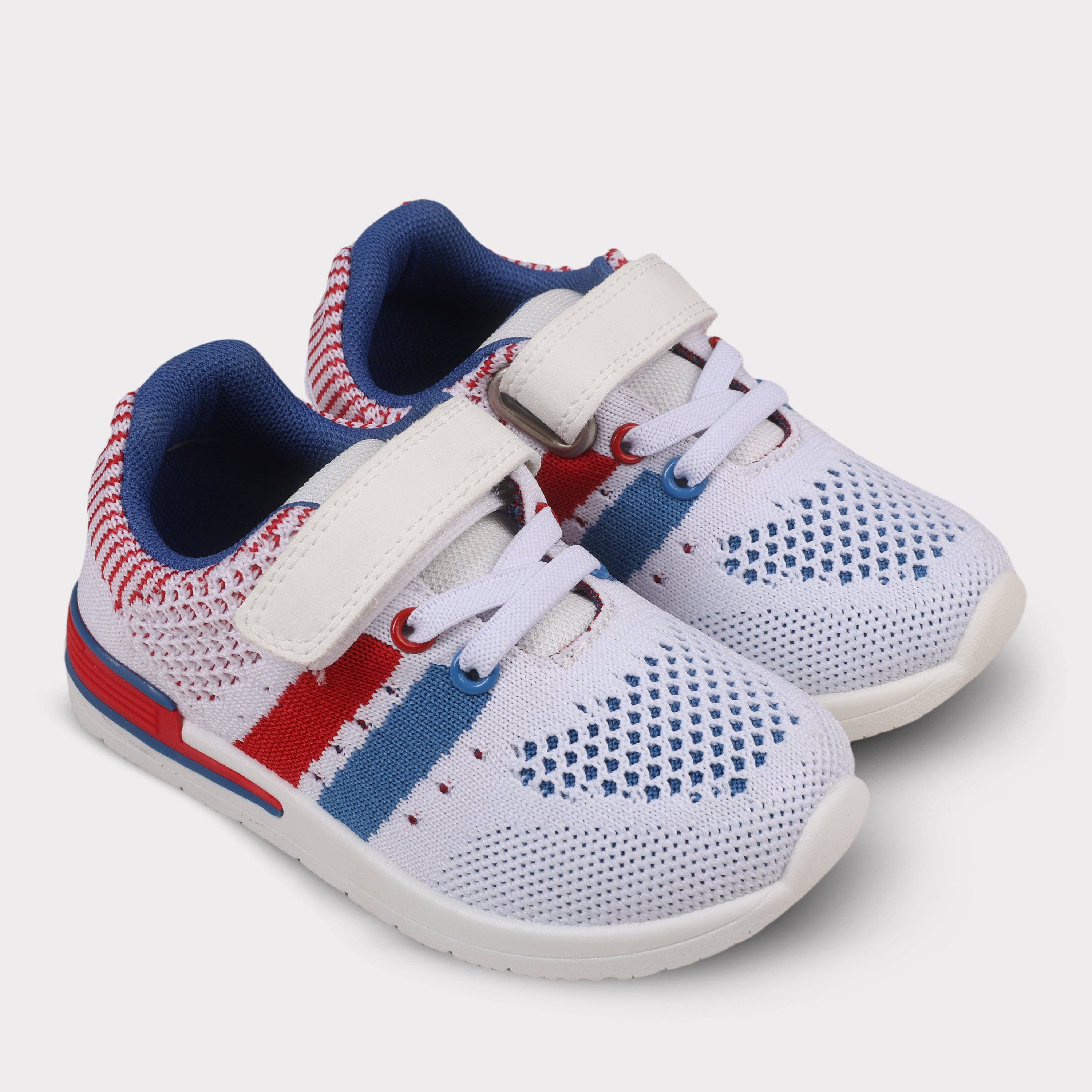 Oomphies - Vendita all'ingrosso Sneakers sportive - Bambini - Sneaker Wynn Boys con chiusura a strappo38