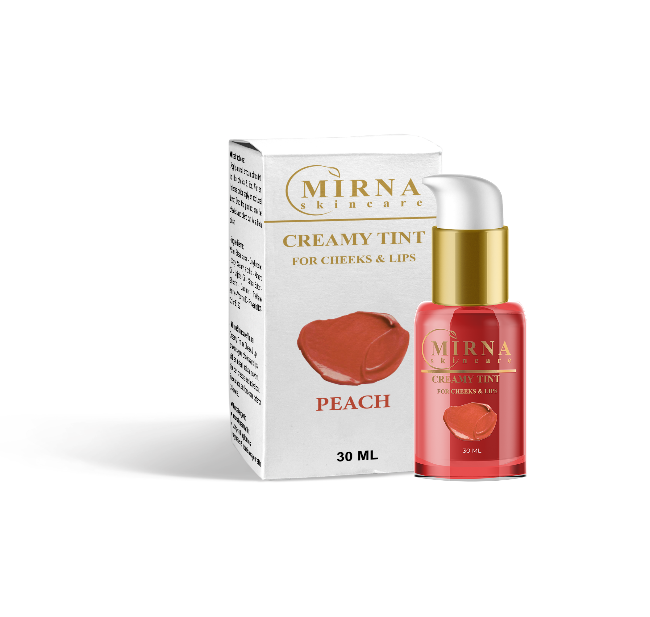 MirnaSkincare - Wholesale Blush - MirnaSkincare - Creamy Tint cheek & lip 30ml1