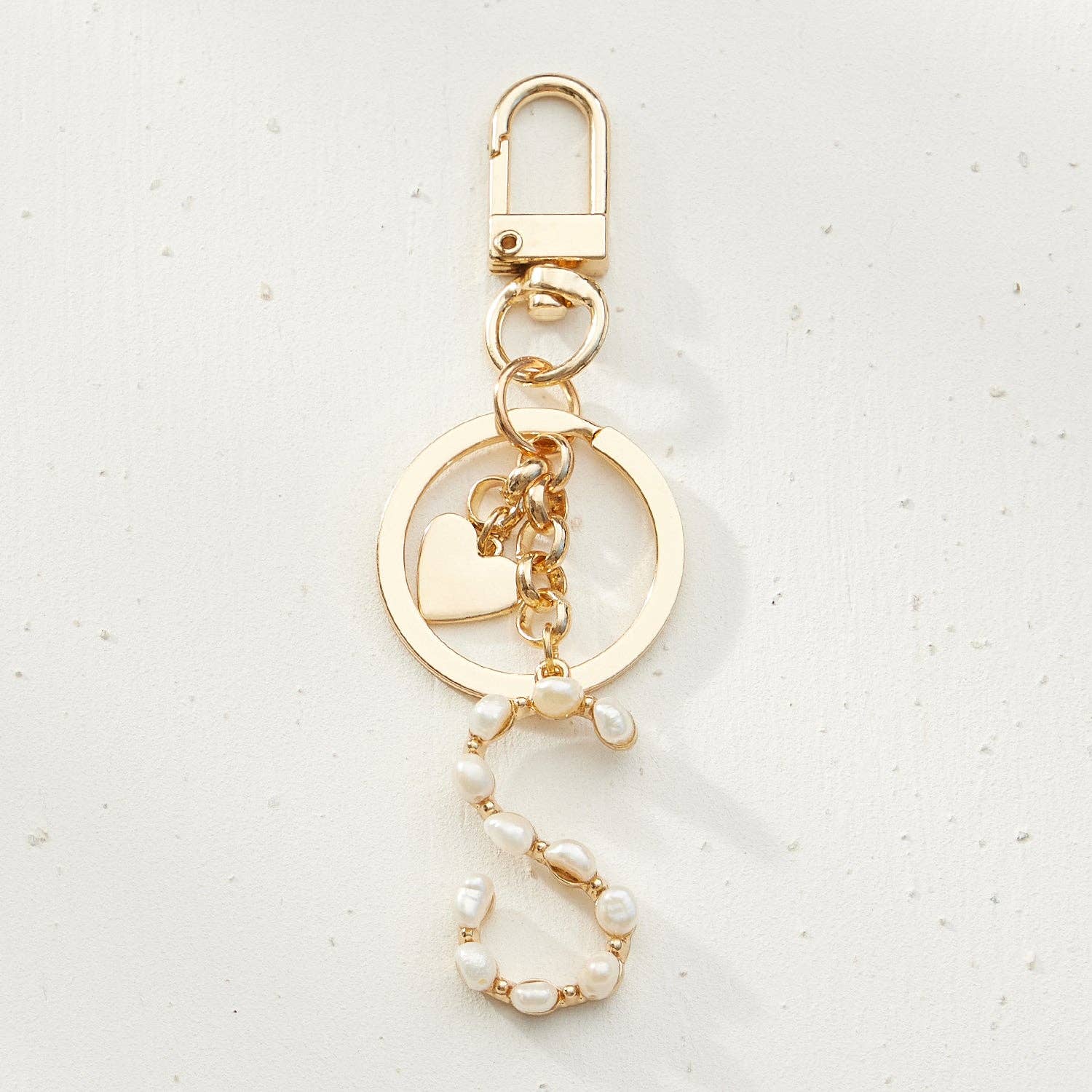 Frem – Porta-chaves - Mulher por atacado – Chaveiro inicial de pérolas de água doce9