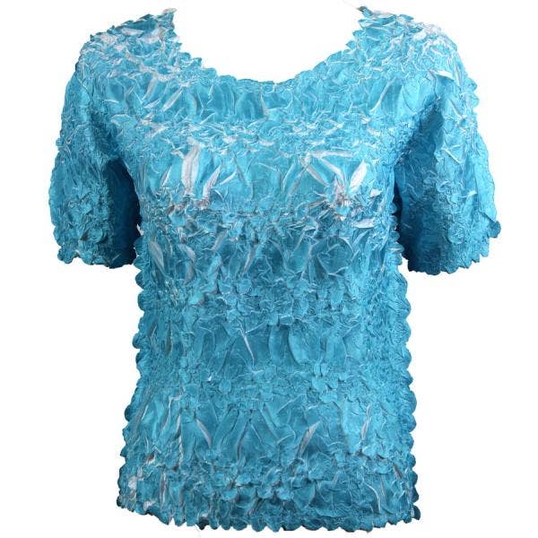 The Magic Scarf Company - Wholesale Blouse - Women's - 649 - Origami Short Sleeve Tops29