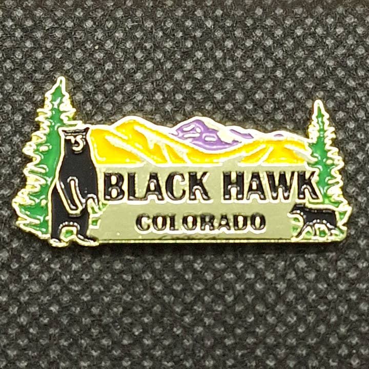 Pin - Black Hawk Bears for wholesale by Fantastic Souvenirs, Gifts & Collectibles