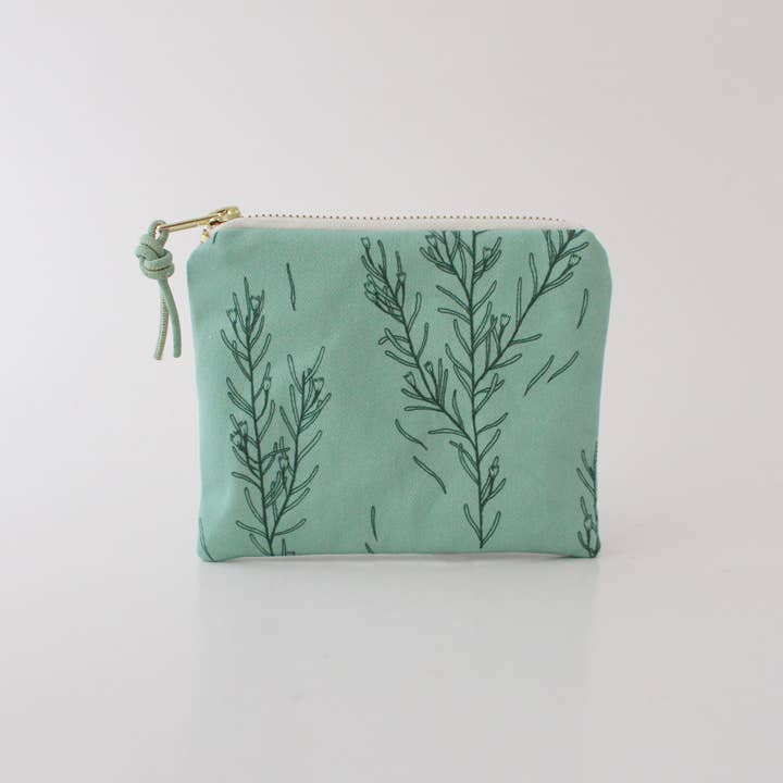 The Blue Rabbit House - Wholesale Makeup/Cosmetic Bag - Floral/Waxflower Pattern | Zipper Pouch | Cosmetic Bag2