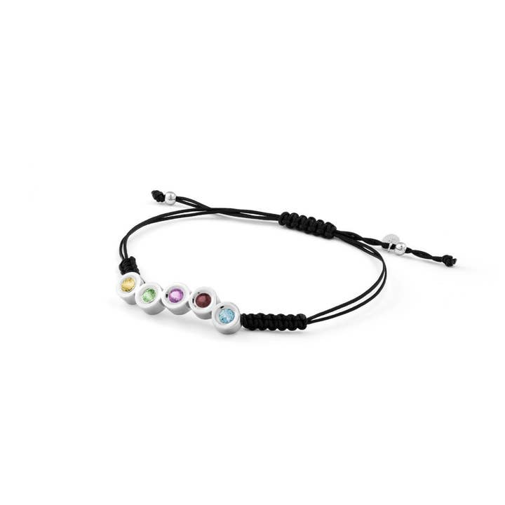 BRACELET EN ARGENT ET PIERRES NATURELLES pour la vente par Argent Basic