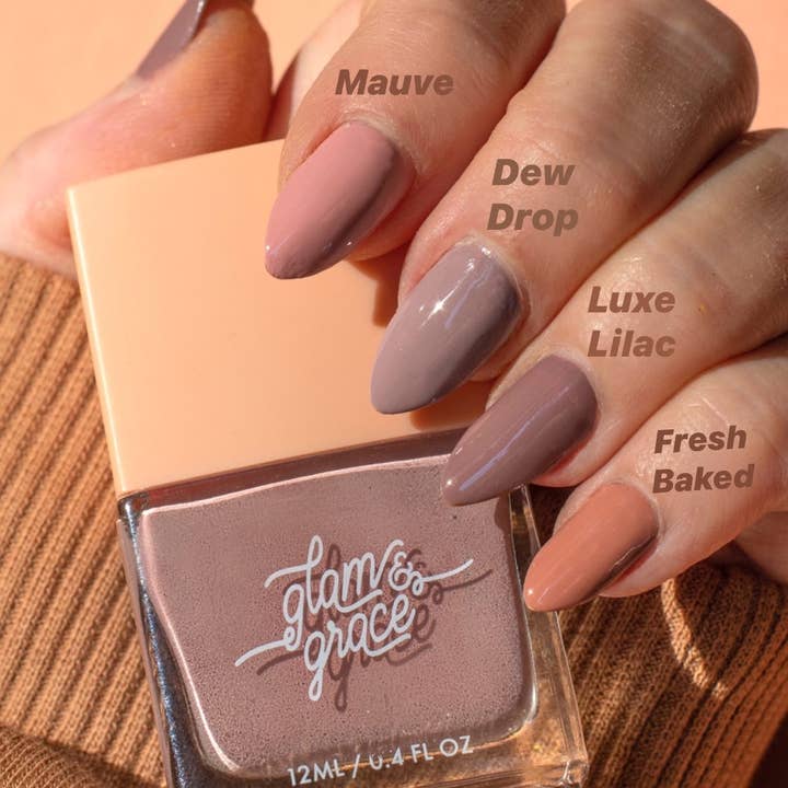 Glam & Grace - Wholesale Nail Polish - Non-Toxic Nail Polish - Dew Drop1