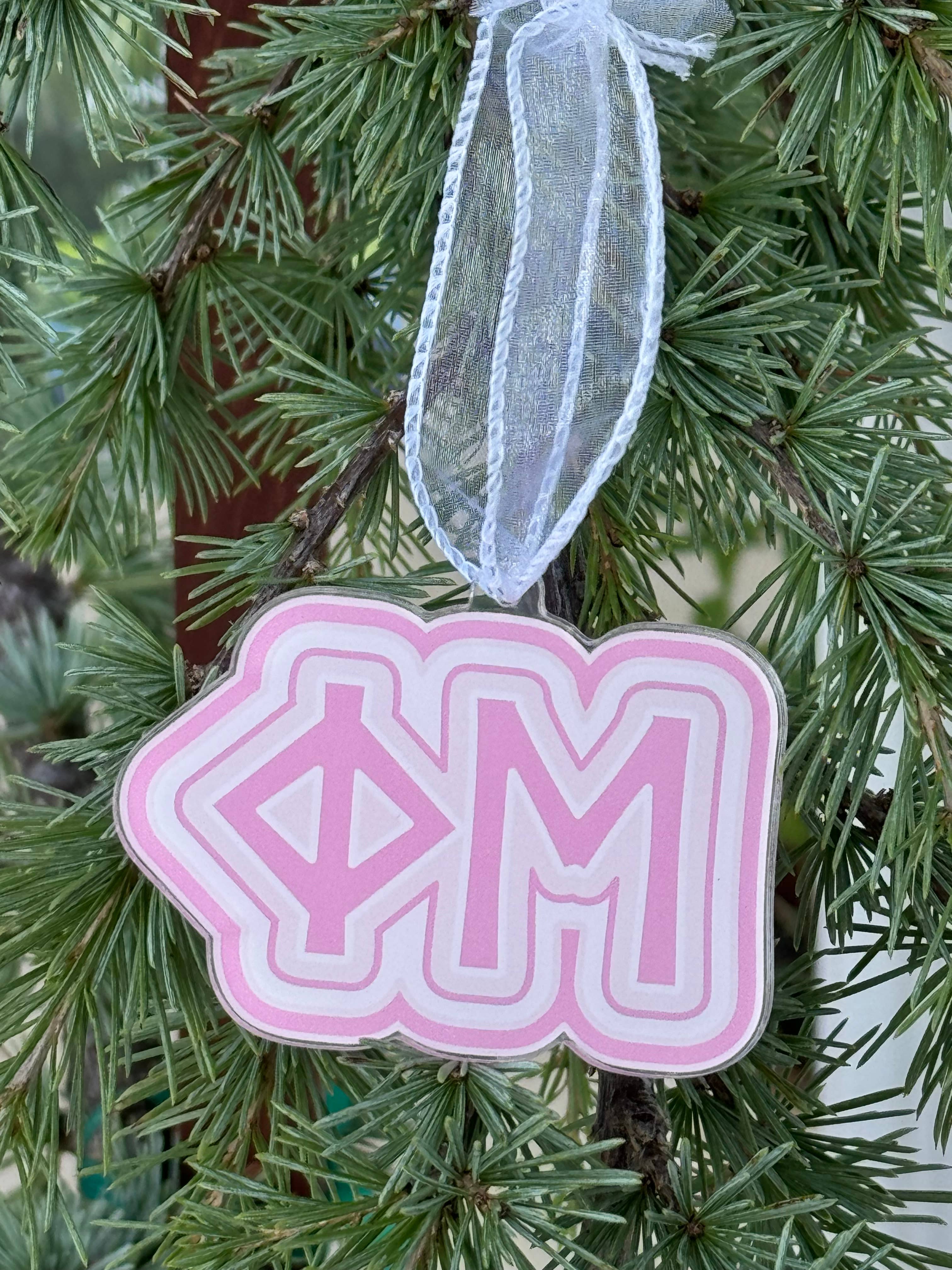 Buttongirl99 - Wholesale Ornament - Sorority acryl kerstornament - 19 opties9