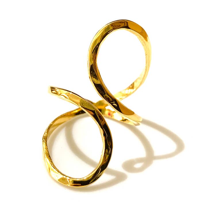 Infinity ring i rustfrit stål for engroshandel hos Cassette Barcelona