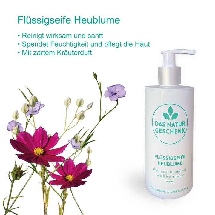 DAS NATURGESCHENK - Wholesale Hand Soap/Wash - Hayflower liquid soap - 290ml