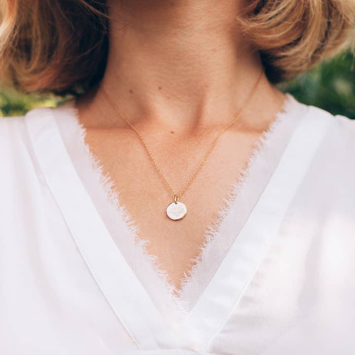 hope love shine - Wholesale Pendant/Charm Necklace - New Beginnings Sterling Silver 14k Gold Vermeil Lotus Flower Dainty Necklace Jewelry Gift