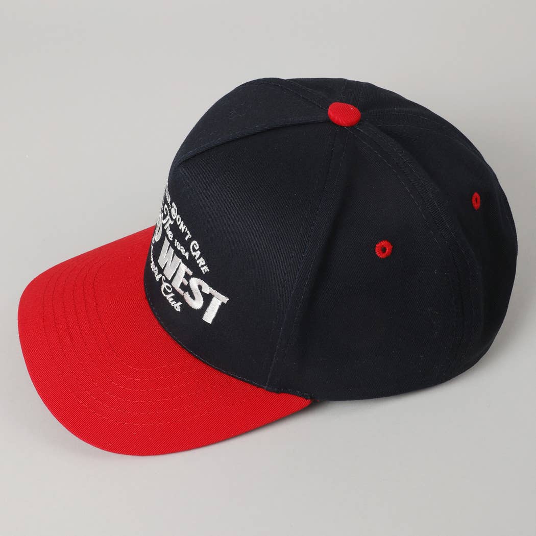 Fashion City - Vente Casquette de camionneur – femme - Chapeau brodé du club de cowgirls du Far West aux cheveux en bataille3