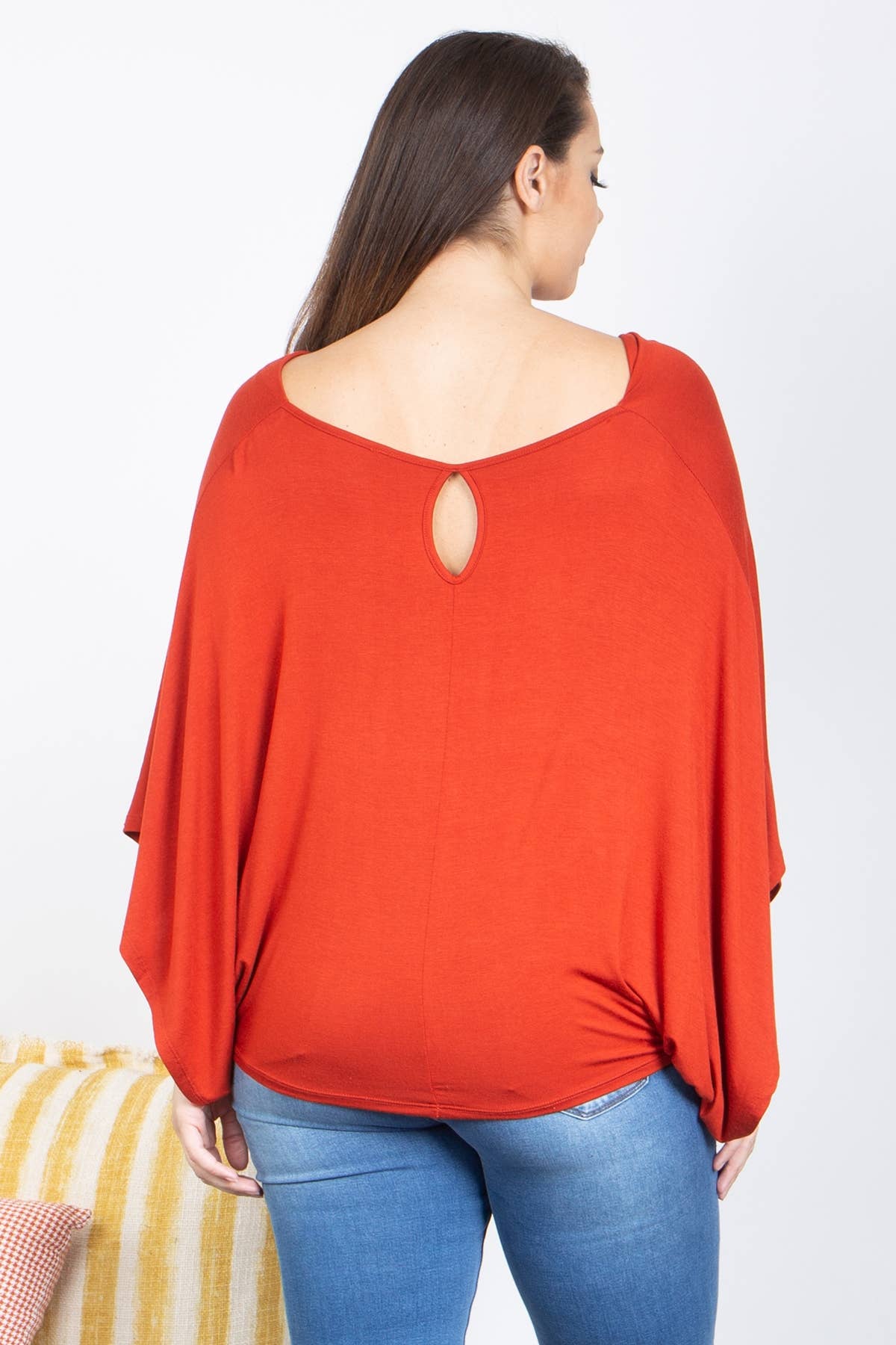 MYS Wholesale Inc - Wholesale Tunic - Women's - Plus Size Cowl Neckline Dolman Sleeve Top4