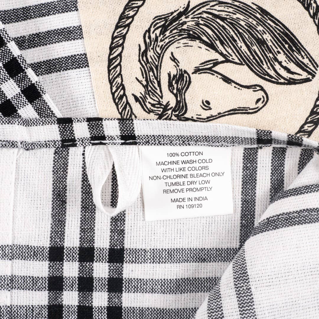 KAF Home - Wholesale Tea Towel - Western/Ranch Themed 100% Cotton Kitchen Towel - 18" x 28"7