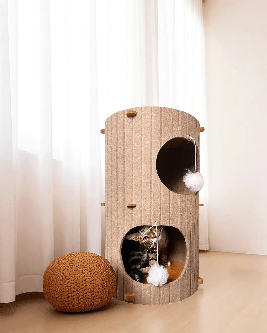 Althea Living - Wholesale Pet Bed - Cat - Mediterranean Felt House1