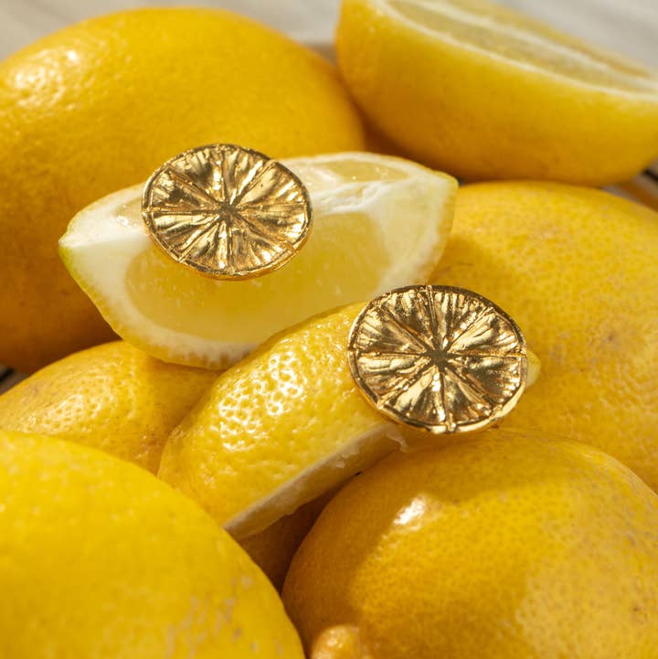 Persea Jewelry - Wholesale Stud/Post Earrings - Pendientes Limalimón1