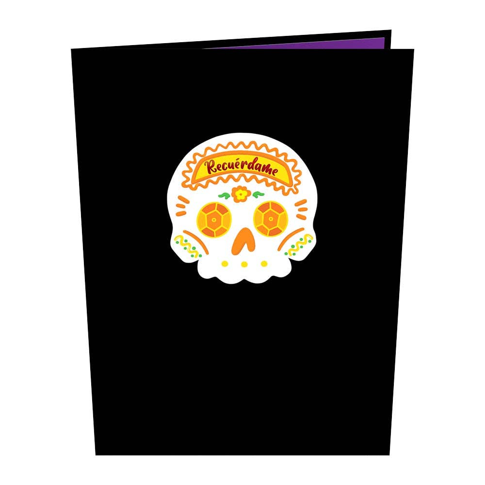 Lovepop Cards - Wholesale Religious Card - Día de los Muertos Marigold 5''x7'' Card, Pop-Up Cards3