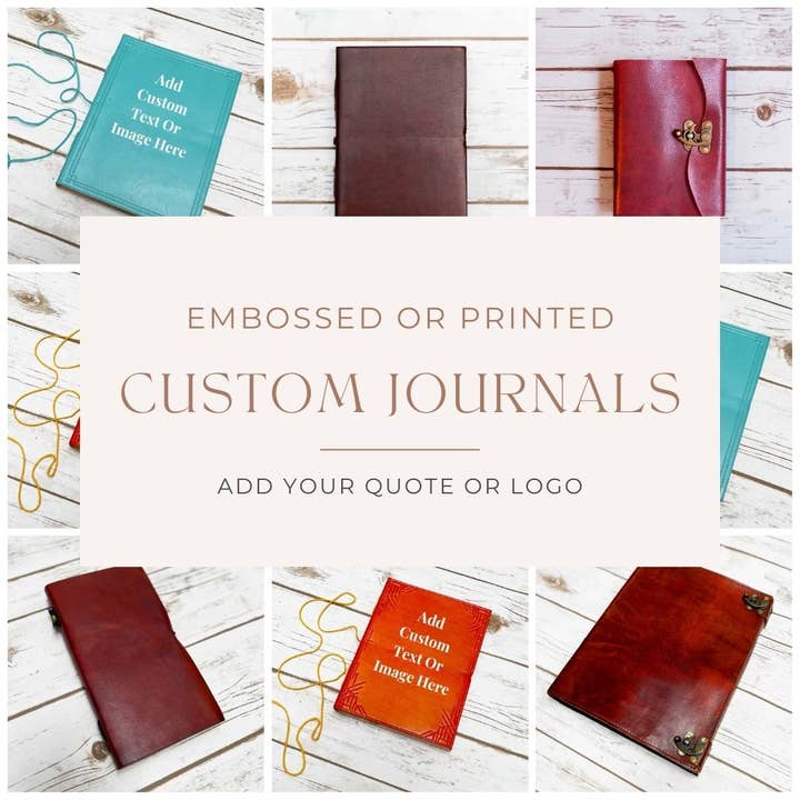 Diarios personalizados de Soothi - EN RELIEVE para venta al por mayor de Soothi | Containers Of Creativity