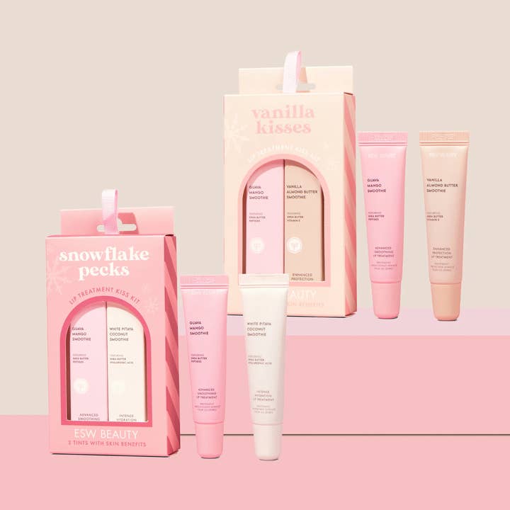ESW Beauty - Wholesale Lip Treatment/Mask - Snowflake Pecks Lip Treatment Kiss Kit