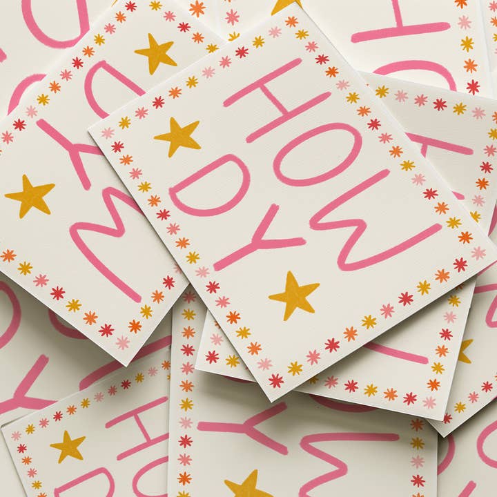 Howdy' Pink Cowgirl Art Print for wholesale by Coffee and a Catfish