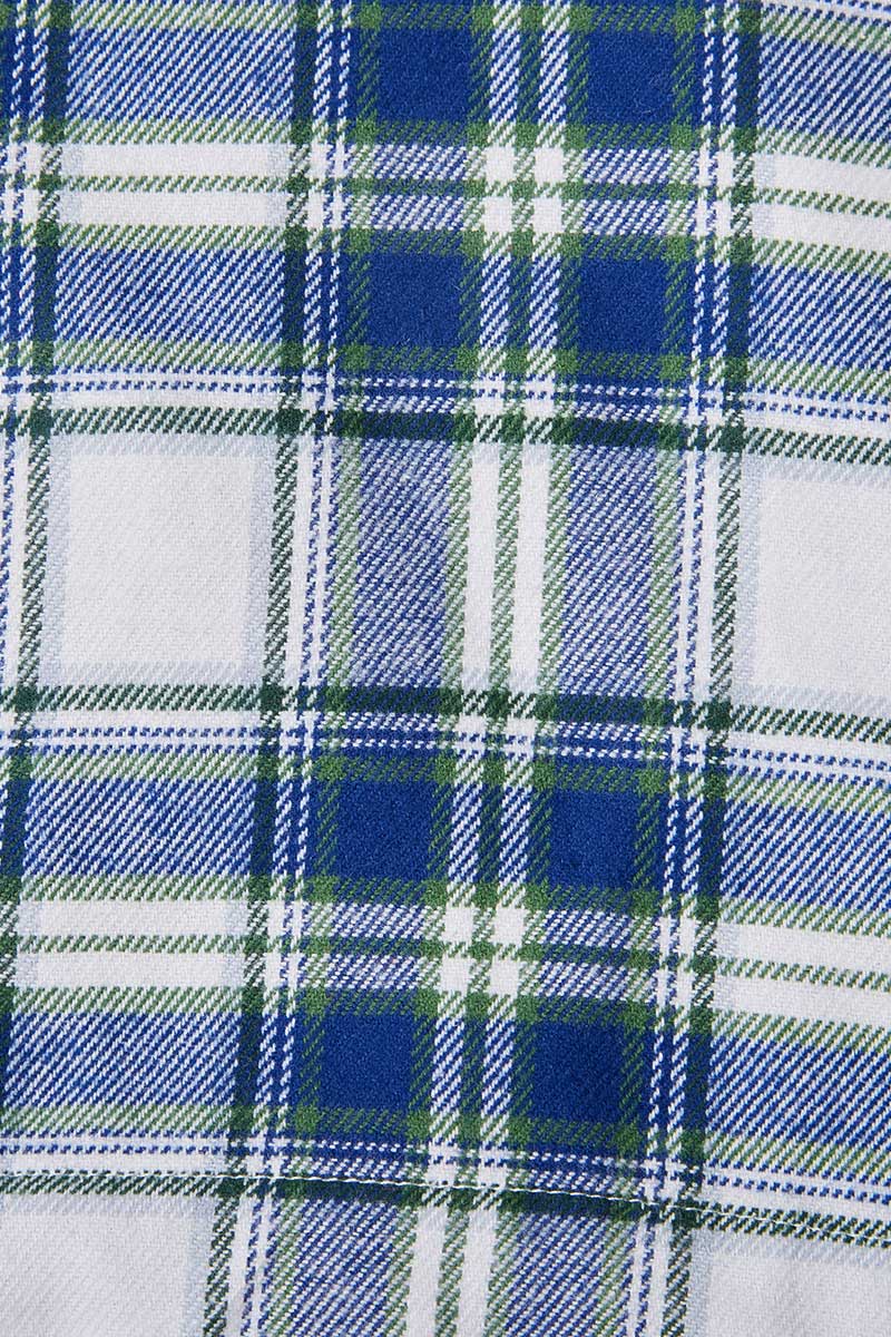 Lee Valley Ireland - Vendita all'ingrosso Completo pigiama - Unisex - Pigiama Lee Valley Flanella -LV38 Tartan Blu Douglas4