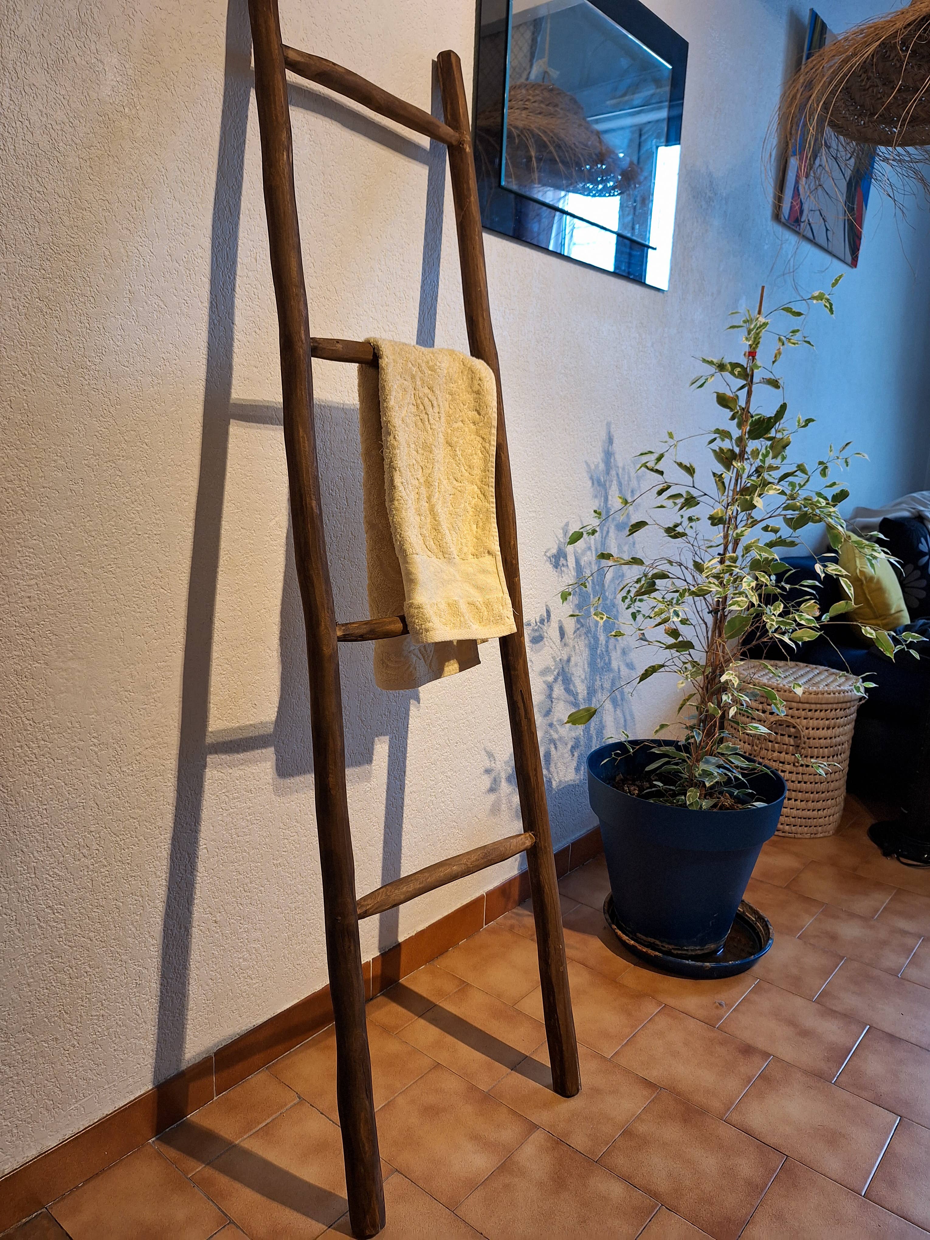 LeBazare - Wholesale Free Standing Shelf - Decorative wooden ladder8