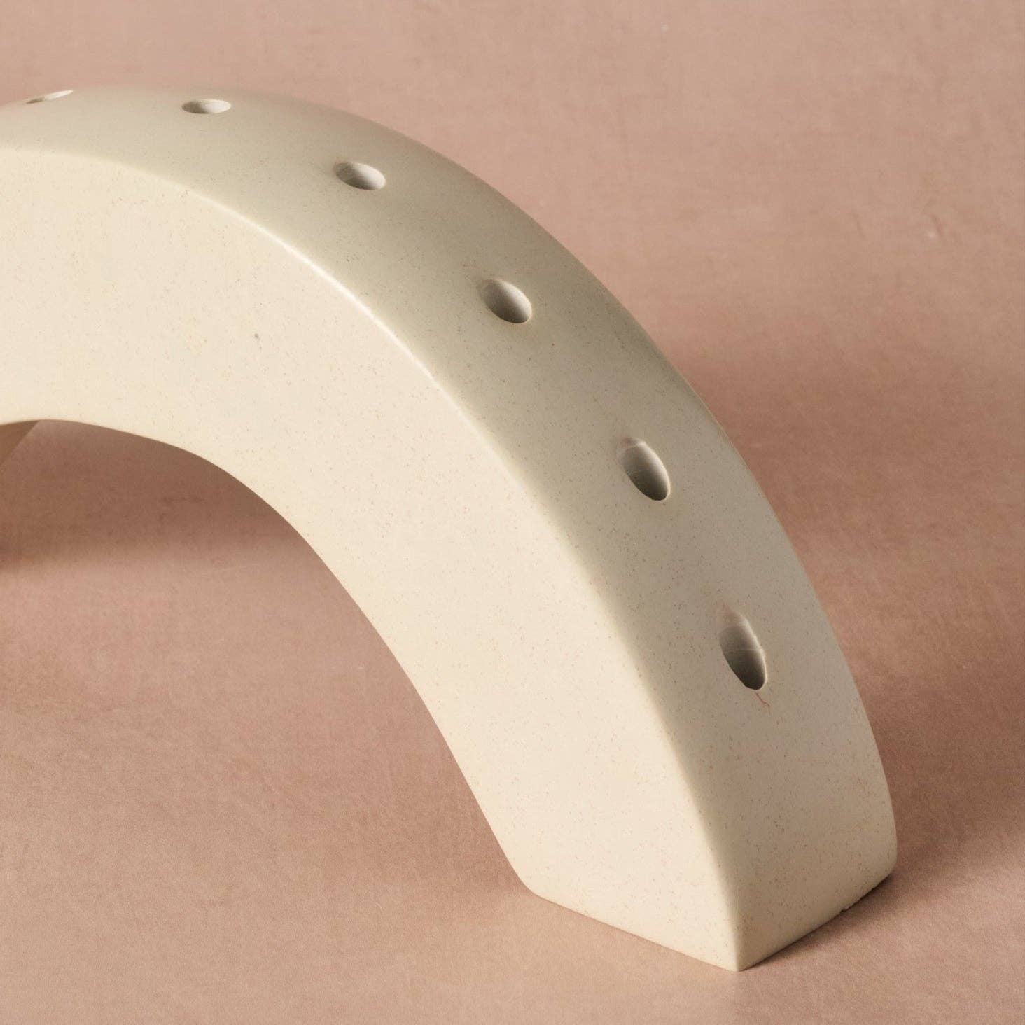 Ten Thousand Villages - Wholesale Menorah - Ahadi Arch Soapstone Menorah3