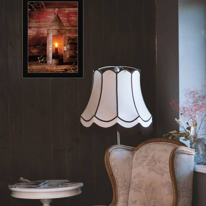 Trendy Decor 4U - Wholesale Art Print - "Tinner's Lantern" By Irvin Hoover, Ready to Hang Framed1