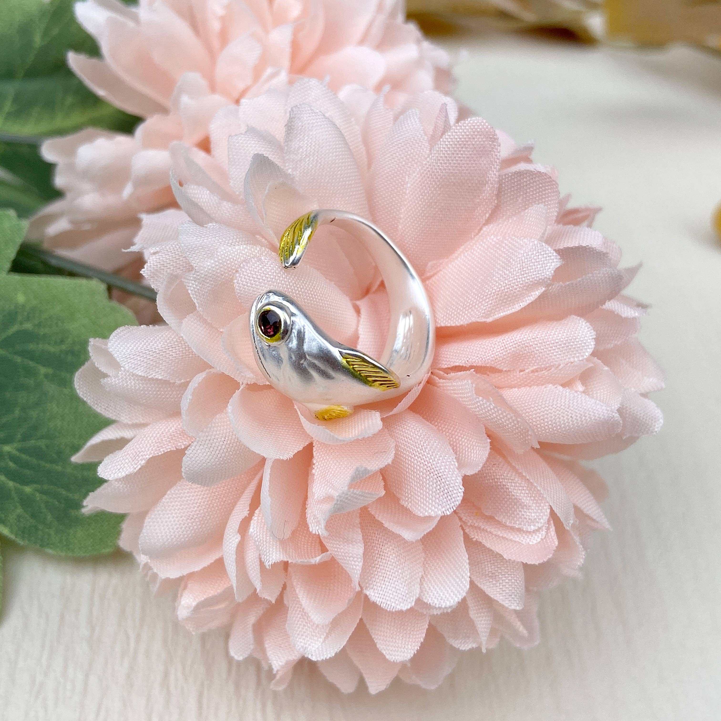 mildstyles - Wholesale Cocktail/Statement Ring - Fashion Goldfish Ring3