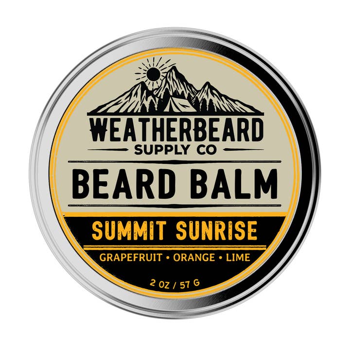 Summit Sunrise Beard Balm - Grapefruit, Orange, Lime for wholesale by Weatherbeard | Beard Oils, Balms, Butters, & Cologne For Men