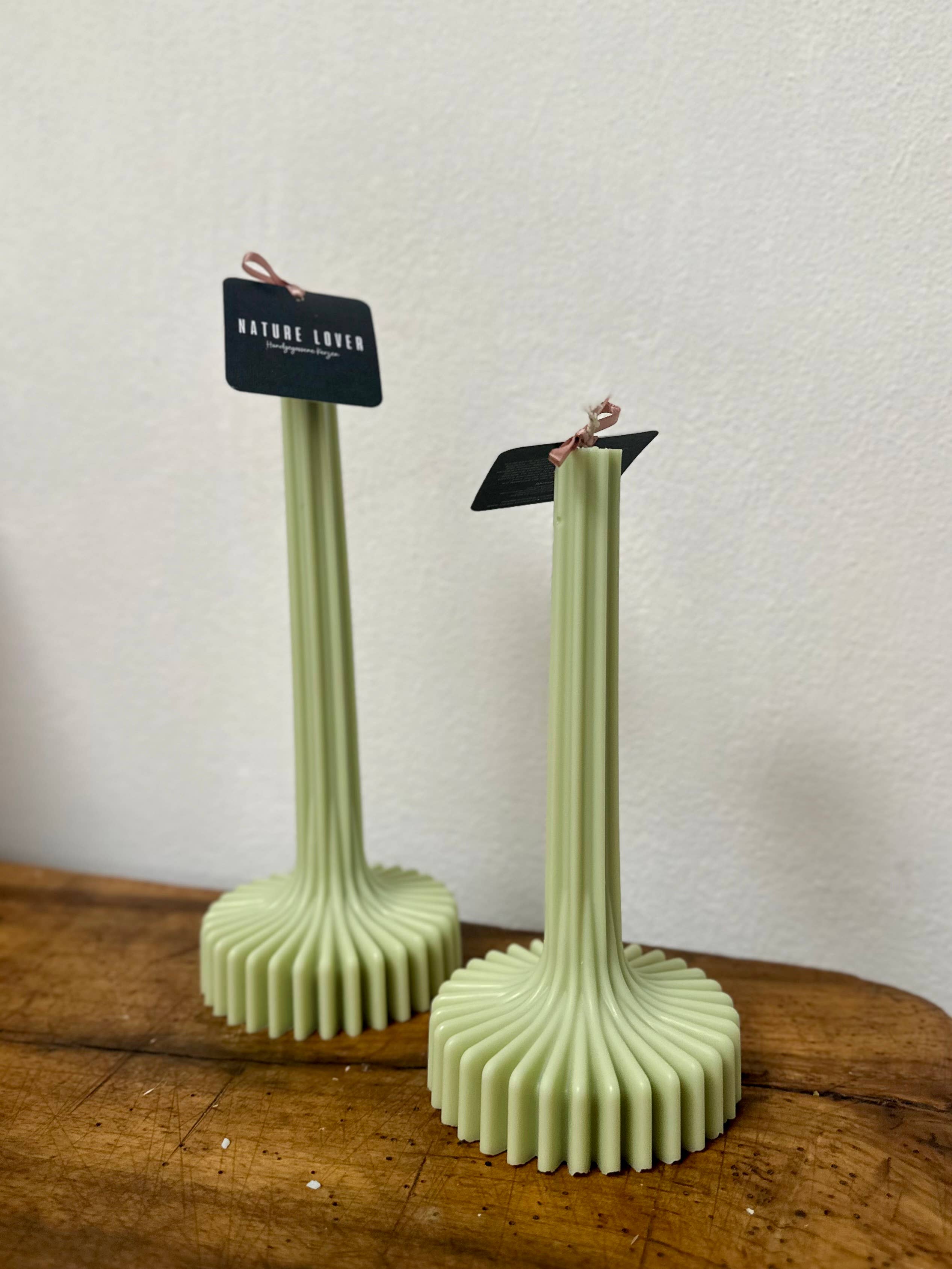 Nature Lover - Wholesale Pillar Candle - Geometric taper candle made from a blend of rapeseed and soy wax15