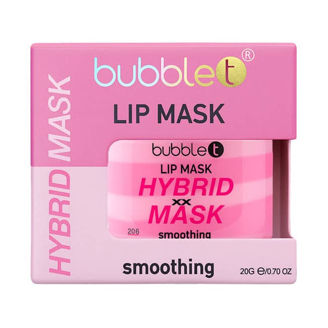 Rose Oil & Vitamin E Hybrid Lip Mask (25g) for wholesale by Bubble T Cosmetics