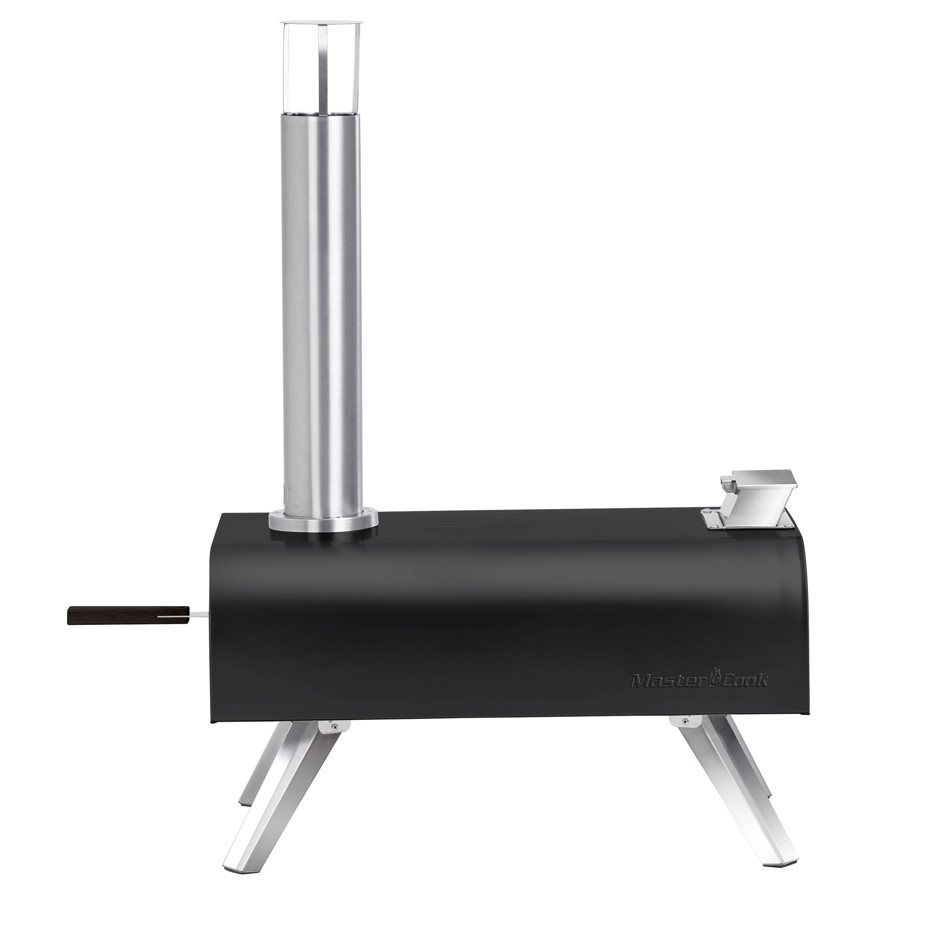 SHINERICH - Wholesale Outdoor Grill Tools - 16'' Pellet Pizza Oven Black2