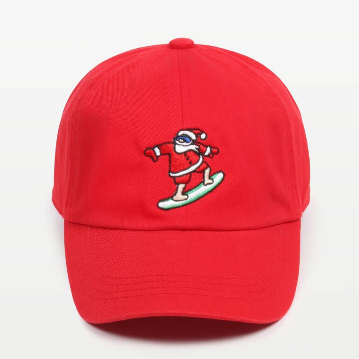 David And Young - Wholesale Baseball Cap - Unisex - Christmas SANTA embroidery stone washed Baseball Caps3