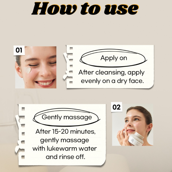 K Motives Beauty - Wholesale Skincare Face Mask - Beauty of Joseon Ground Rice and Honey Glow Mask 150ml