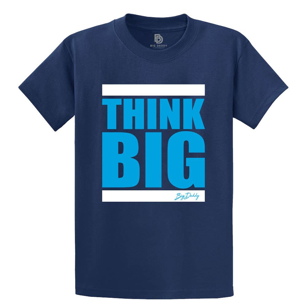Navy Think Big Tee for wholesale on Faire0