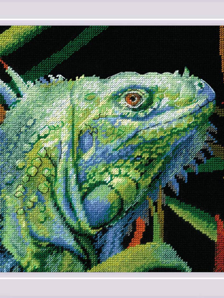 Cross Stitch Kit From Riolis 2192 Iguana for wholesale by RIOLIS