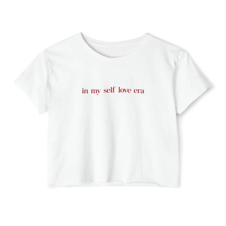In My Self Love Era Beskuren T-shirt för wholesale av Rags Revived