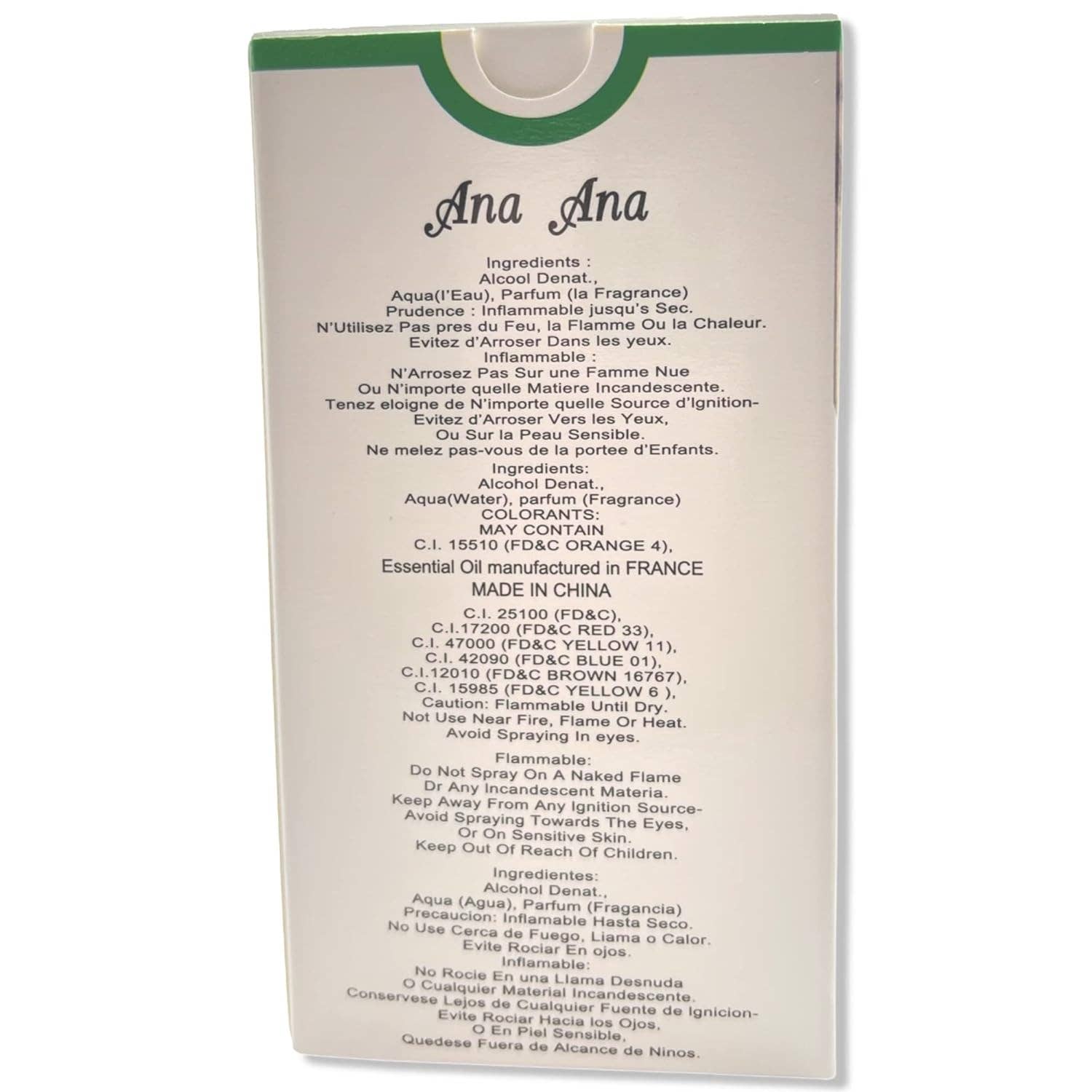 AJ TOYS & GAMES – wholesale Parfymer/Eau de Toilette – Ana Ana Eau De Parfum - 100 ml3