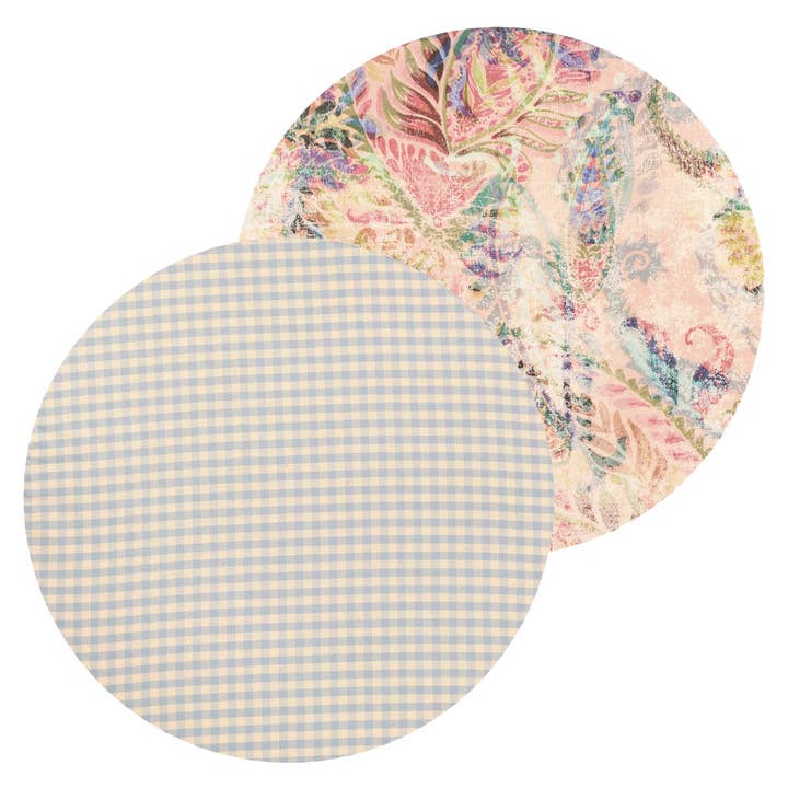 2 bomuld dækkeservietter for engroshandel hos Maria Vittoria Atelier